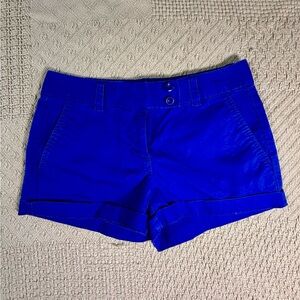 Vineyard Vines Women’s Shorts – Size 00 – Bright Blue – Classic Style